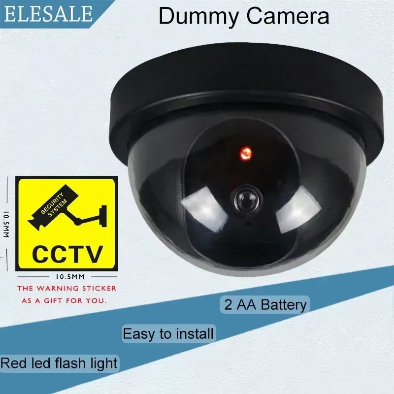 SecureView™ Dome Dummy Camera – Look Protected, Stay Deterrent, Spend Less